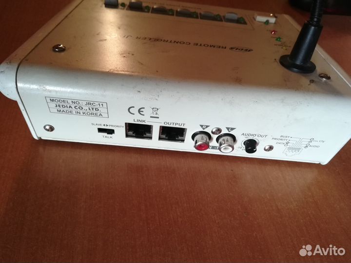 Микрофон с селектором зон для усилителей JPA-1120A