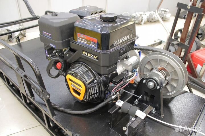 Мотобуксировщик Мужик М600 Лонг 20 л.с. (длинная г