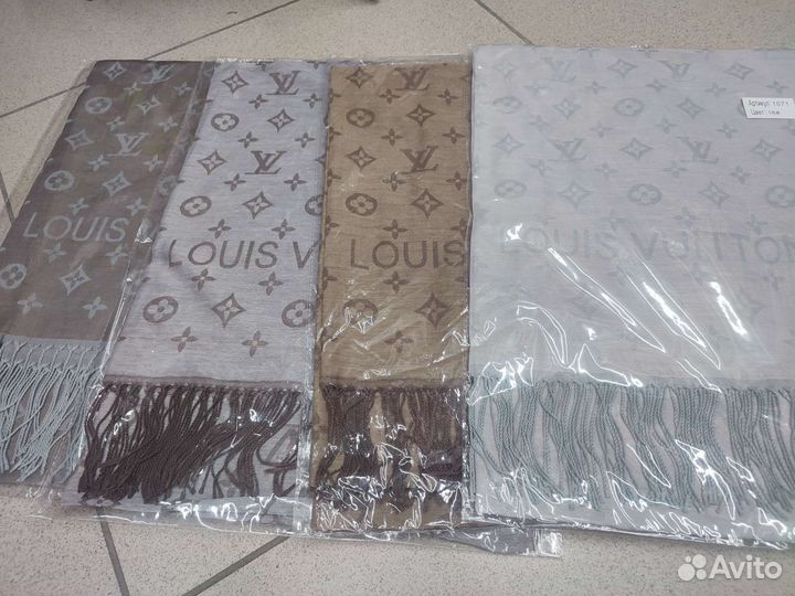 Палантин женский новый Луи Виттон