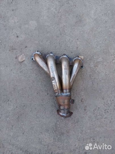 Выпускной коллектор на фольксваген поло