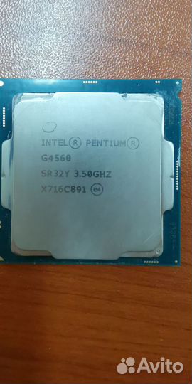 Процессор Pentium G4560