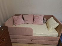Детская кровать-диван мягкая VeLite
