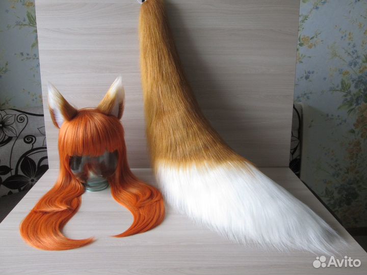 Хвост и ушки на Хоро из аниме 