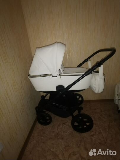 Bebe-Mobile Gusto 2 в 1 Белая эко-кожа