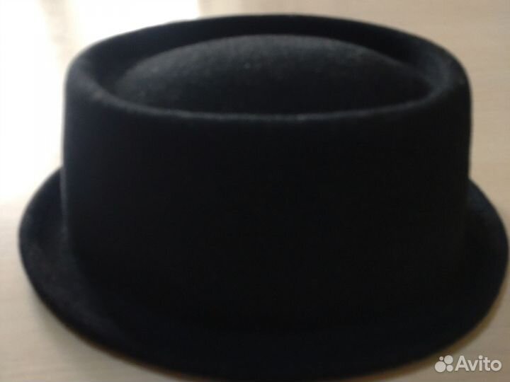 Шляпа мужская pork pie hat