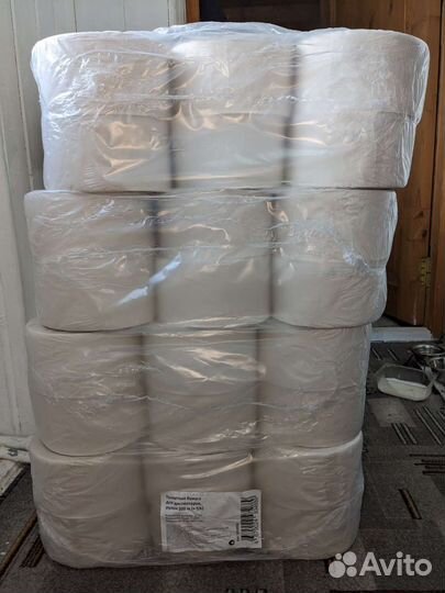 Туалетная бумага 3 пачки