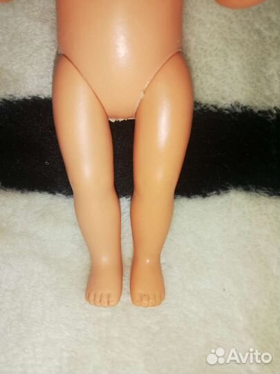 Кукла Хитруля гдр с пышной шевелюрой