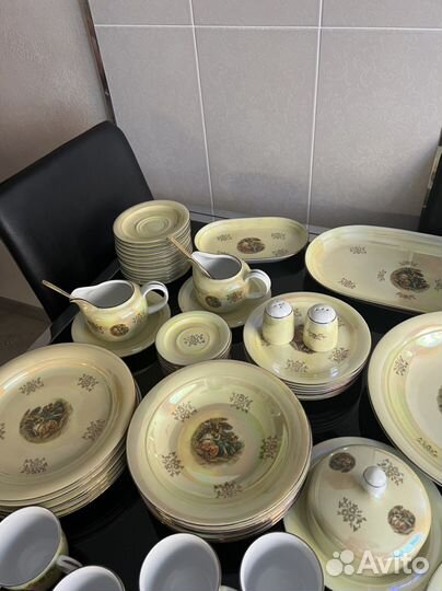 Сервиз столовый, кофейный Мадонна гдр