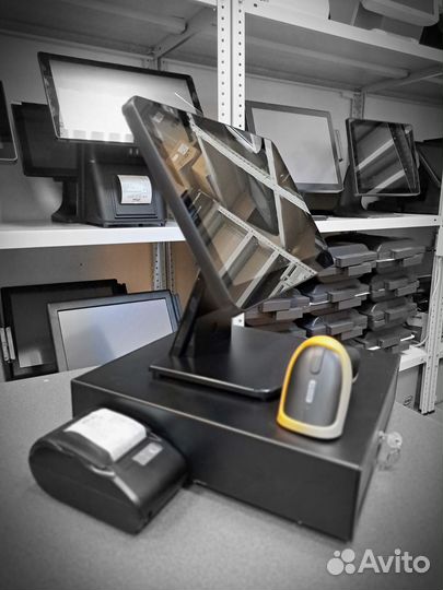 Комплект оборудования для кафе, Моноблок, касса