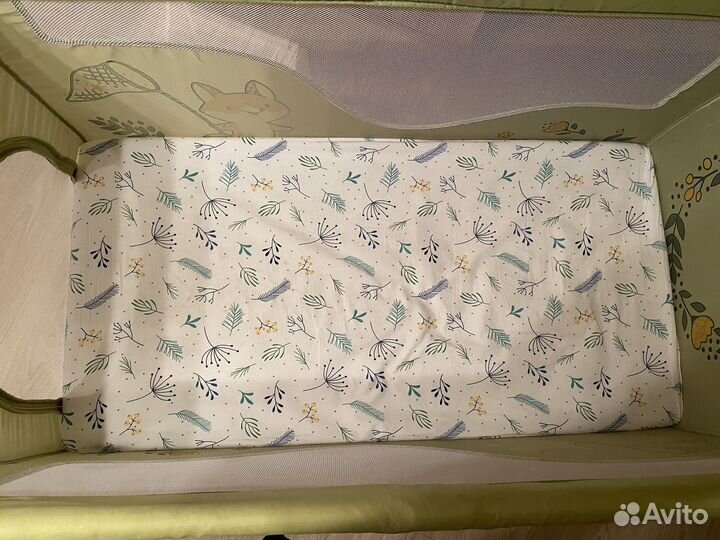 Манеж-кровать Babyton Play box Green