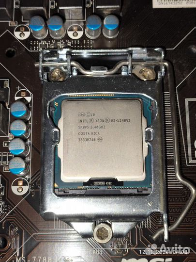 Комплект I7-3770 (xeon e3-1240v2)