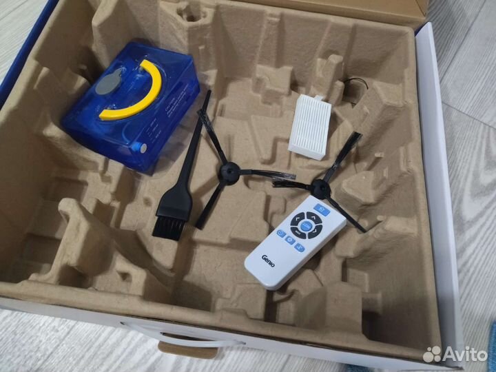 Робот пылесос genio с функцией мойки