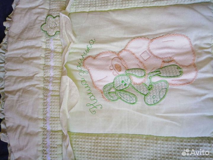 Бортики в детскую кроватку