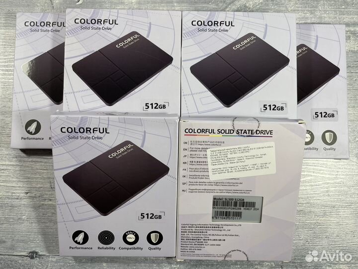 SSD накопитель Colorful SL500 2.5