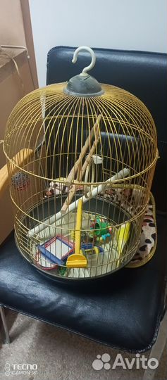 Клетка для попугая бу