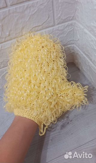 Мочалка ручной работы