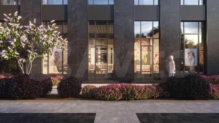 3-к. квартира, 92,4 м², 7/22 эт.