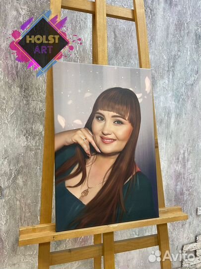 Портрет на холсте по фото