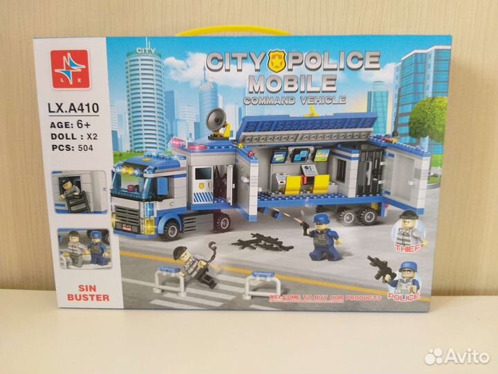 Конструктор аналог Lego новый