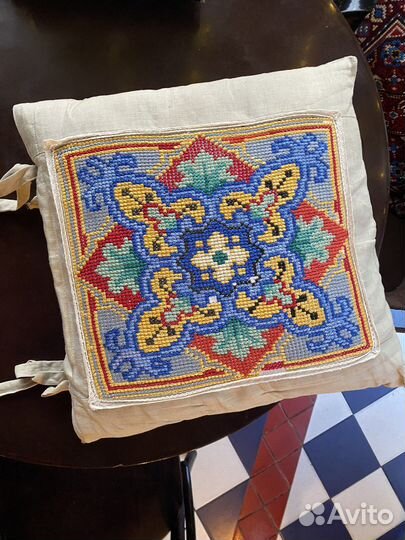 Чехол на подушку винтаж