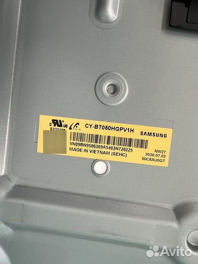 Телевизор samsung UE50TU8000U по запчастям