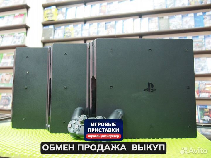 Sony playstation 4 PS4 pro 1tb 7208 Б/у Идеал