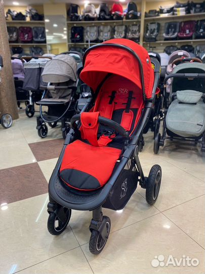 Прогулочная коляска Sweet Baby Suburban red