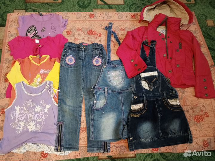 Вещи пакетом для девочки