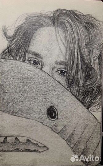 Портрет карандашом на заказ