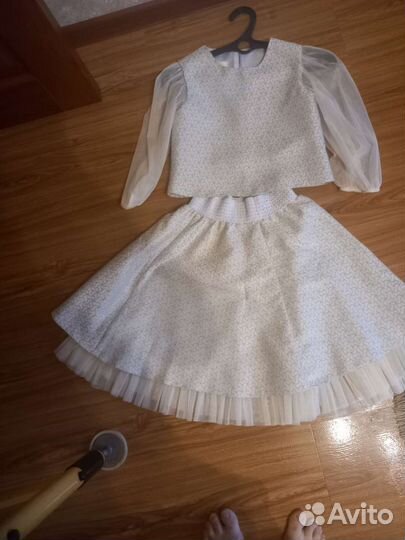 Детский нарядный костюм на подкладке