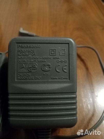 Блок питания, адаптор Panasonic 6 V