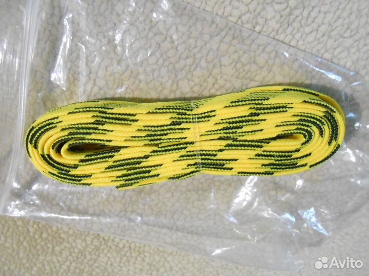 Шнурки для коньков с пропиткой