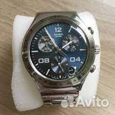 Часы Swatch Irony Chrono - 2003 - YCS438G - Bluste