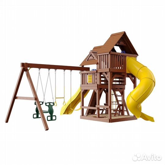 Детская деревянная площадка