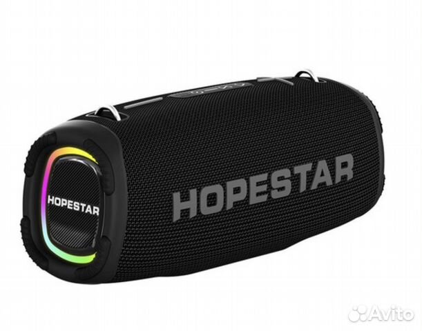 Колонка Hopestar A6 Max с микрофоном 80Вт (черная)