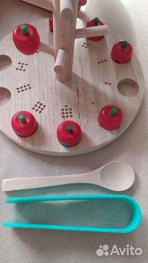 Игра деревянная Монтессори яблоня