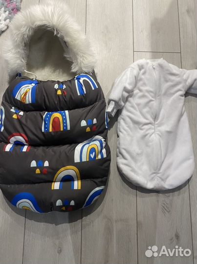 Конверт на выписку зимний 62