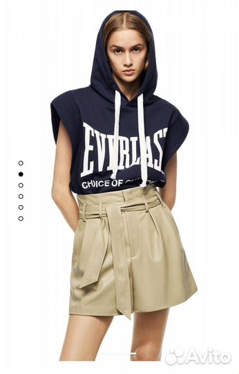 Шорты экокожа Zara новые с бирками