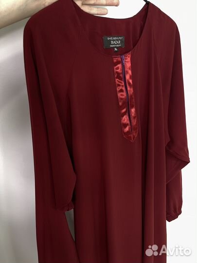 Абая сафия бордо shelkovyi put bazar XL (новая)