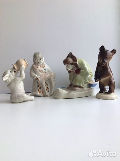 Статуэтки фарфоровые СССР Сысерть