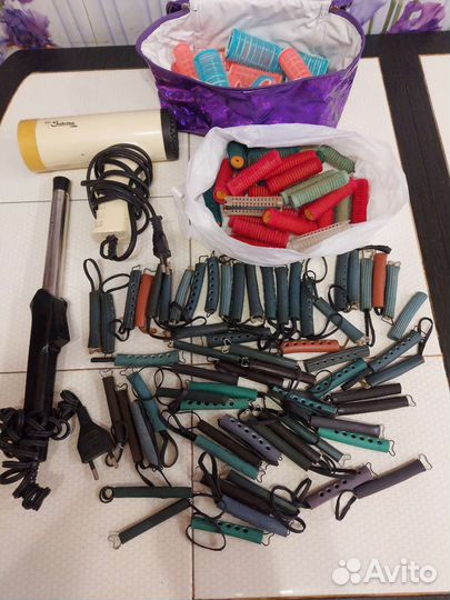 Плойка Фен,Бигуди СССР Пакетом