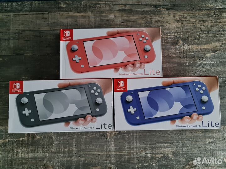 Новые/бу Nintendо switсh Lite прошитые+игры+обмен