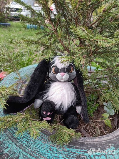 Мягкая игрушка зайка