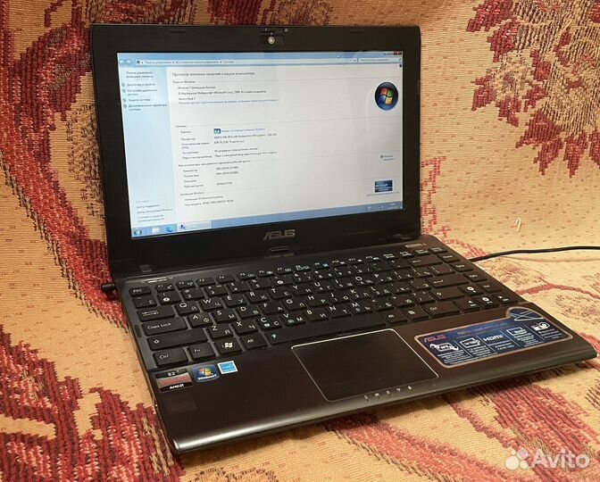 Нетбук asus eee pc 1225b