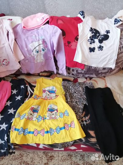 Детские вещи пакетом для девочек 116