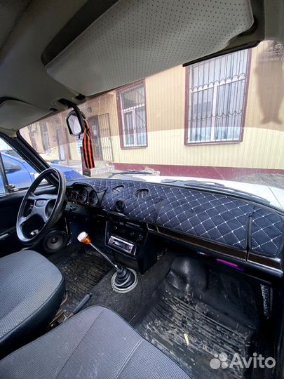 Накидка на панель Ваз 2106 Белая строчка