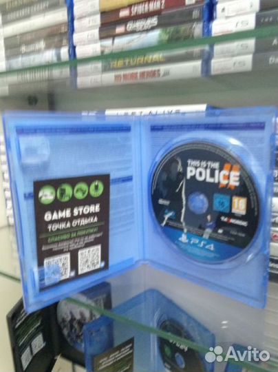 This is Police II диск PS4