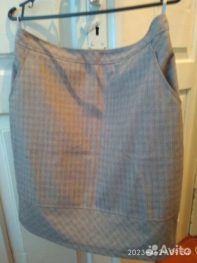 Юбка в клетку