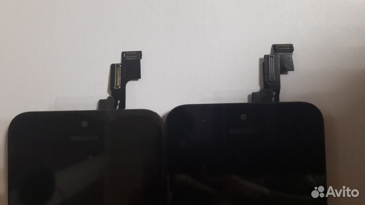 Экран на iPhone 5S AAA качеством Черный