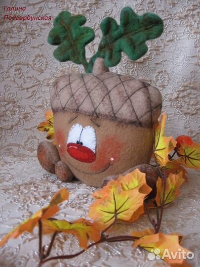 Дуб Дубыч.Забавная игрушка подушка